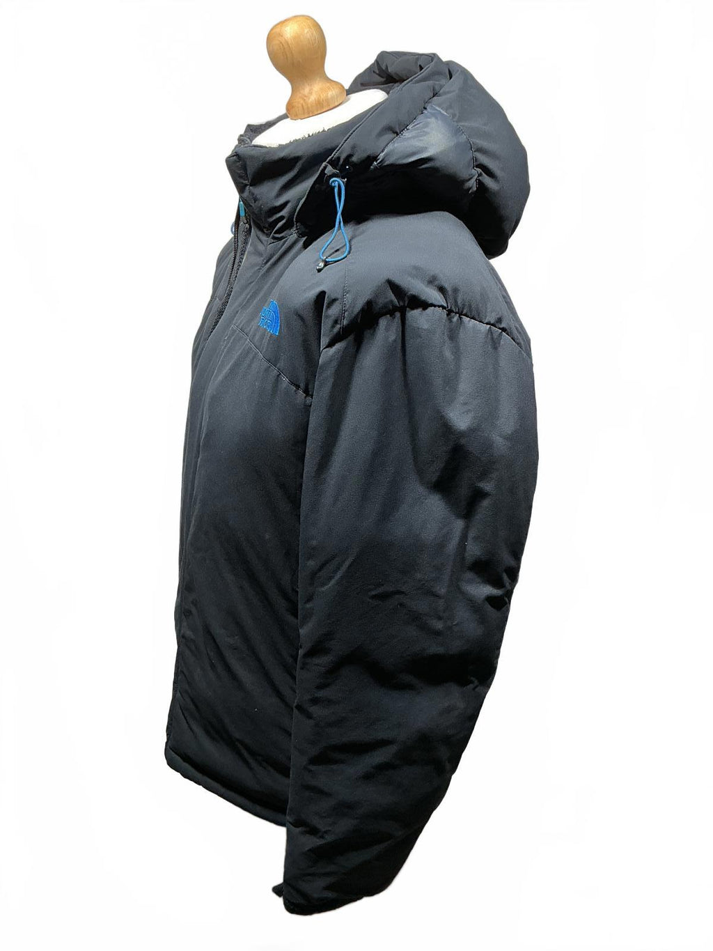 The North Face Men's Black Puffer Jacket with Hood