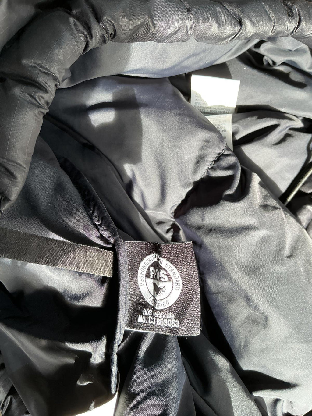 The North Face Men's Black Puffer Jacket with Hood