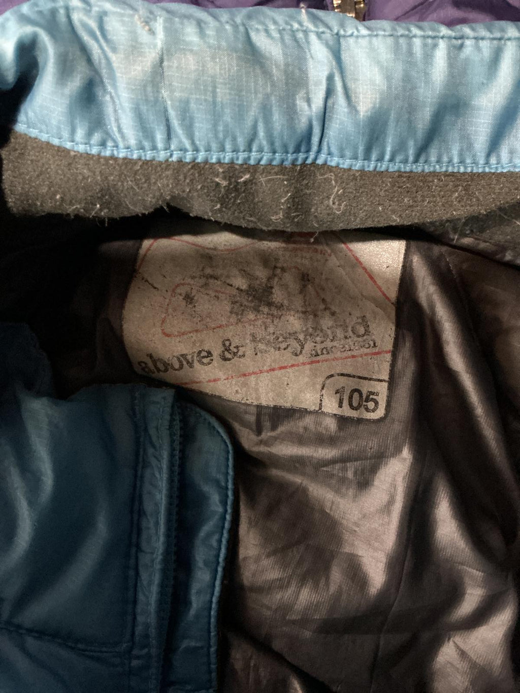 Mountain Equipment Blue Puffer Jacket Men's Outerwear