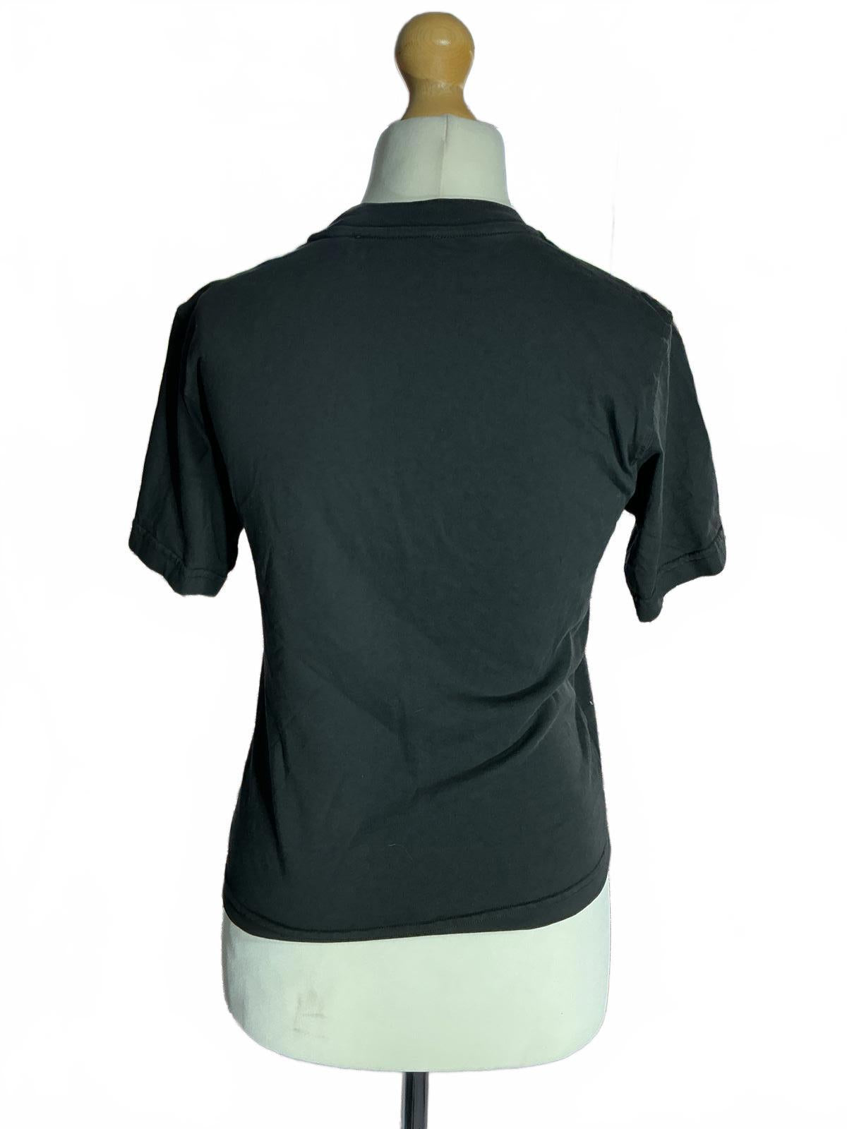 Ottolinger Black T-Shirt Puffy Logo with Blue Logo Regular M
