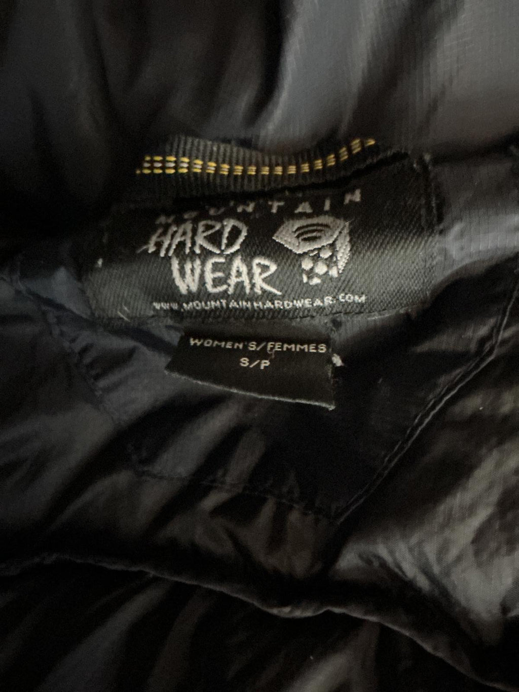 Mountain Hardwear Men's Black Puffer Jacket