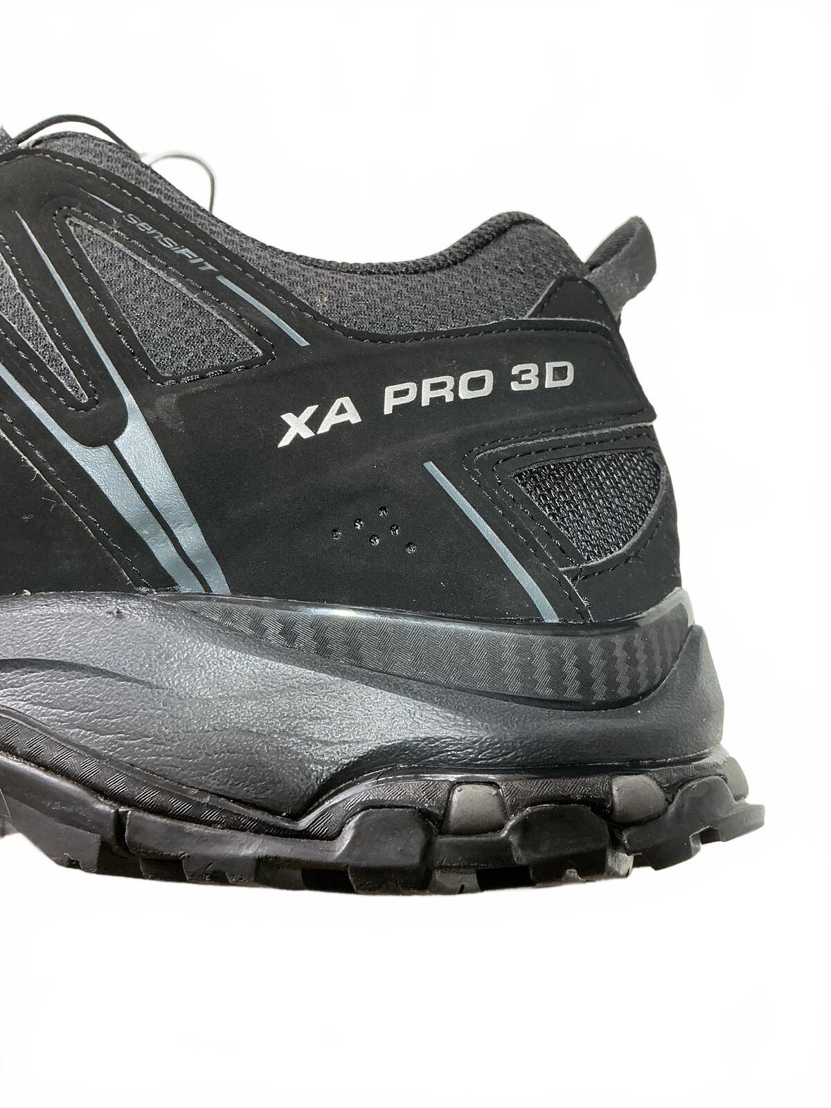 Salomon Xa Pro 3D Gore tex Men's Black Trail Running Shoes Size 11