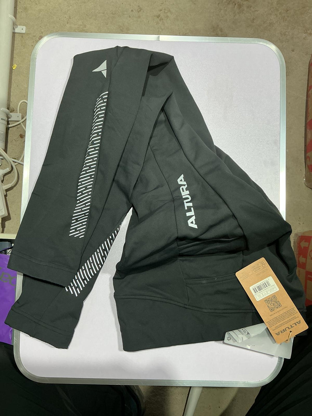 Altura Progel Plus Thermal Black Cycling Tights Size Regular 12