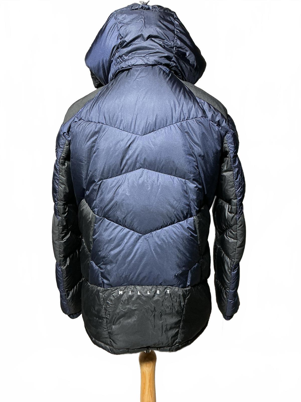 Men's Millet Navy and Black Puffer Jacket with Hood