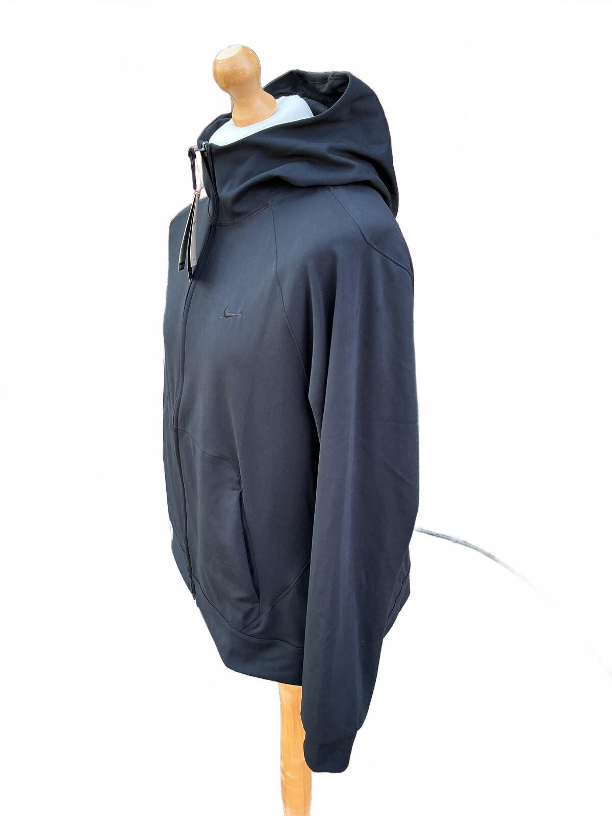 Nike Men's Primary Nanoknit Black Full Zip Hoodie Jacket Size L