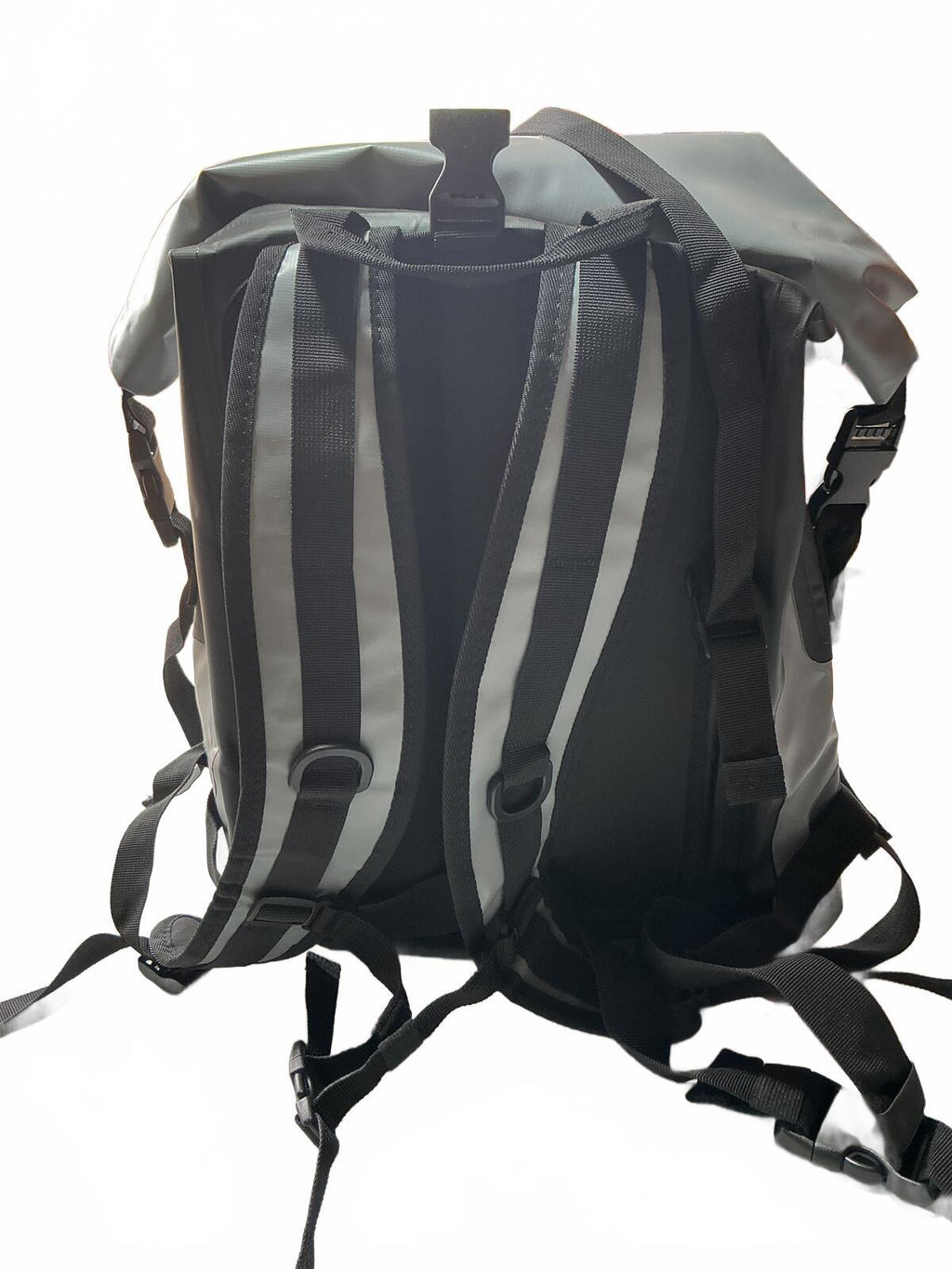 Earth Pak 35L Waterproof Roll Top Backpack Rucksack Grey