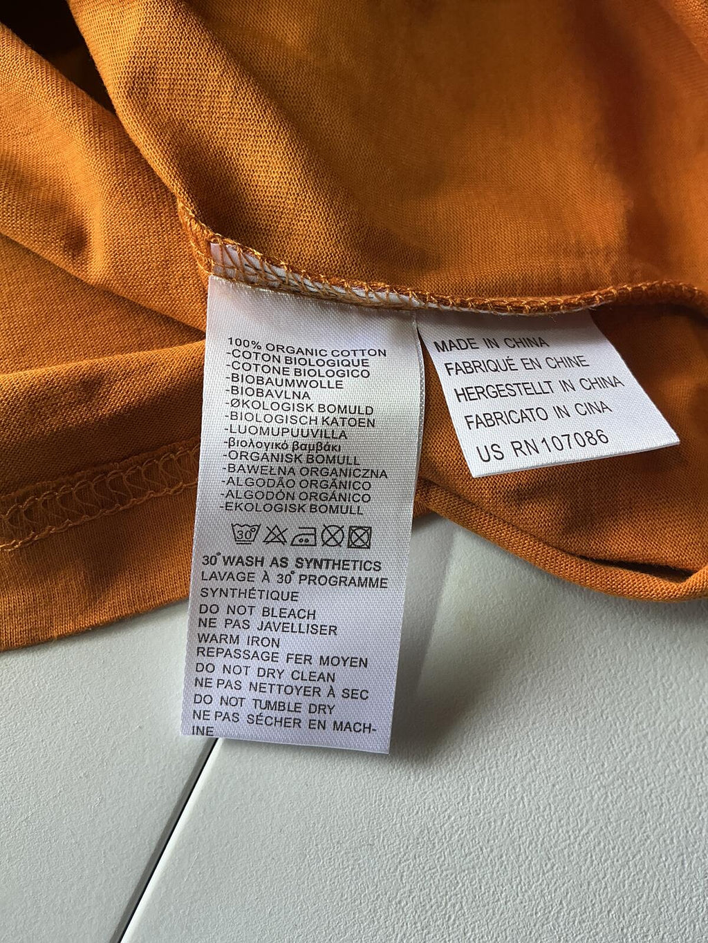 Paul Smith Men's T-Shirts Size XXL Yellow, Orange, Grey Cotton
