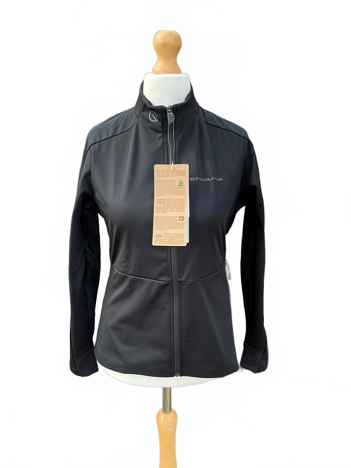 Endura Women's Black Softshell Windchill2 Cycling Jacket Size Regular M