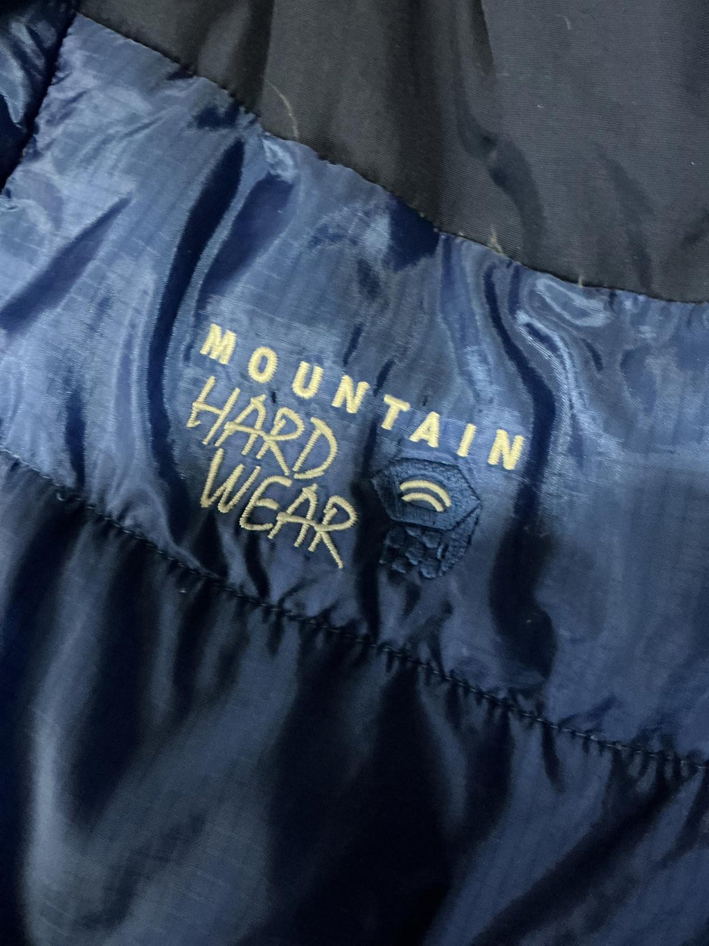 Mountain Hardwear Men's Blue Puffer Winter Jacket
