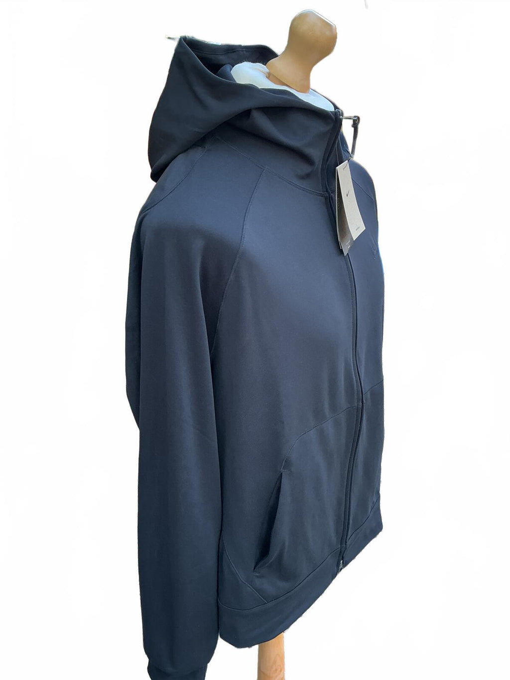 Nike Men's Primary Nanoknit Black Full Zip Hoodie Jacket Size L