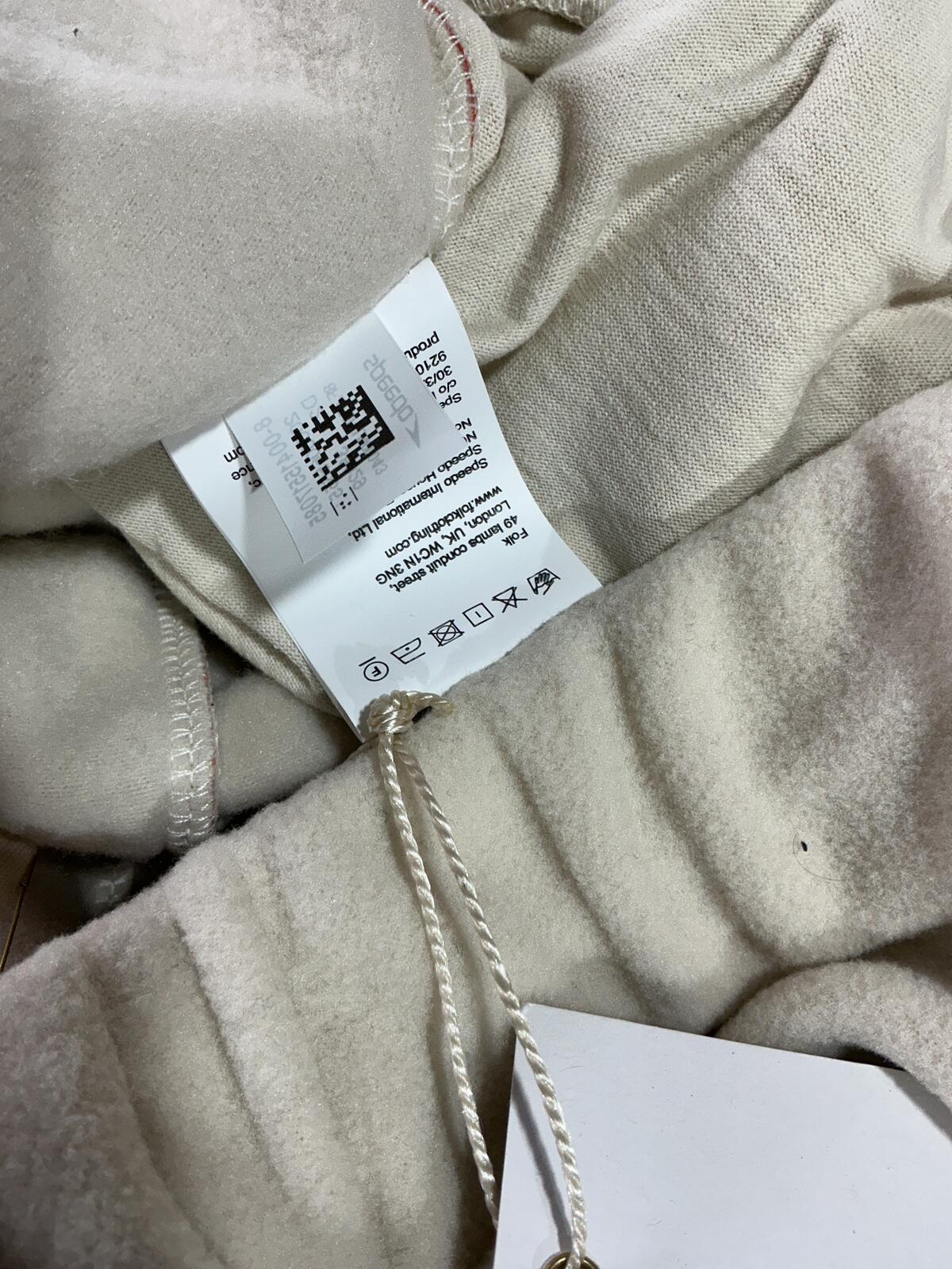 *NEW* Folk x Speedo Cream Colourblock Joggers Size M