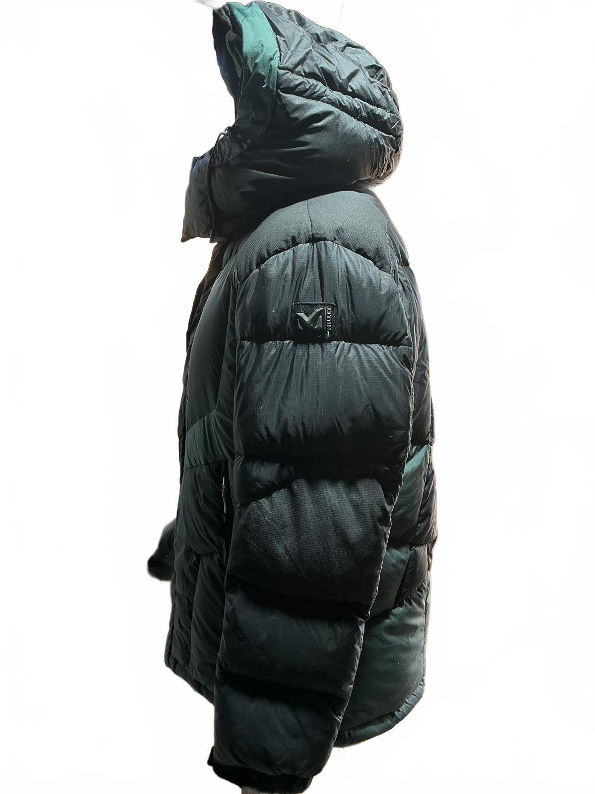 Millet Black Padded Winter Jacket Hooded Size Regular M Warm Outdoor