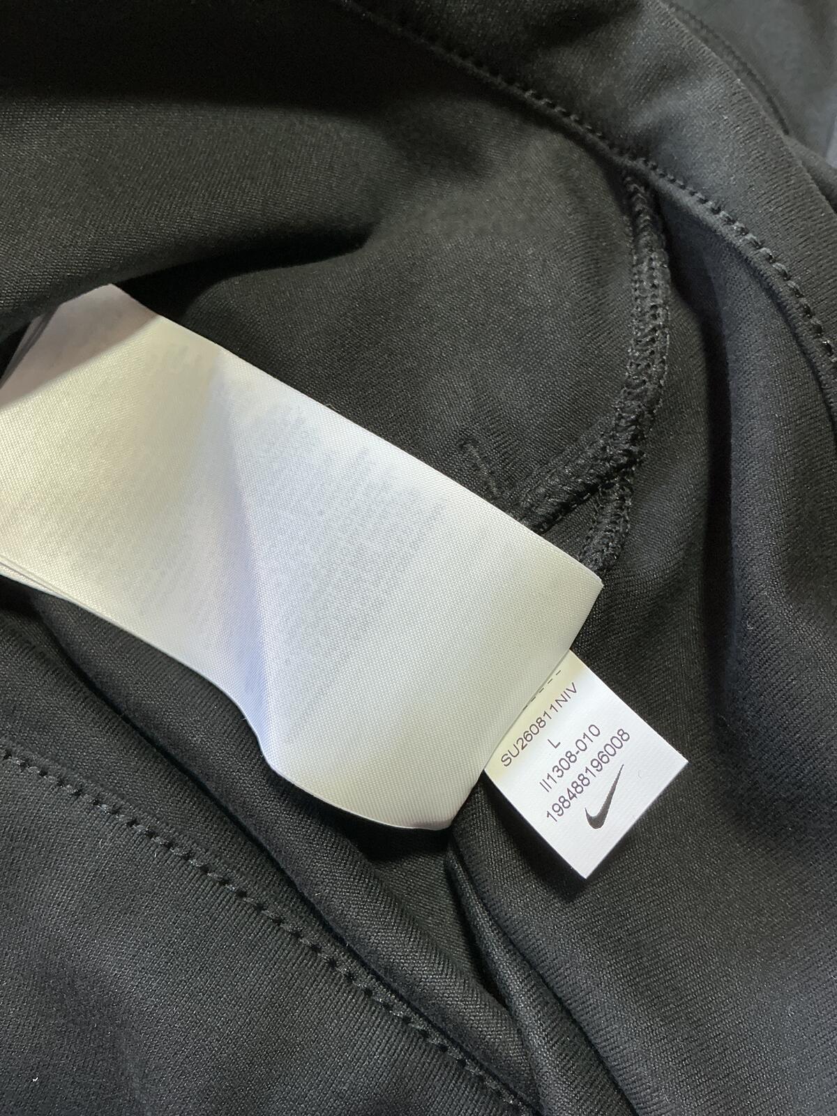Nike Men's Primary Nanoknit Black Full Zip Hoodie Jacket Size L