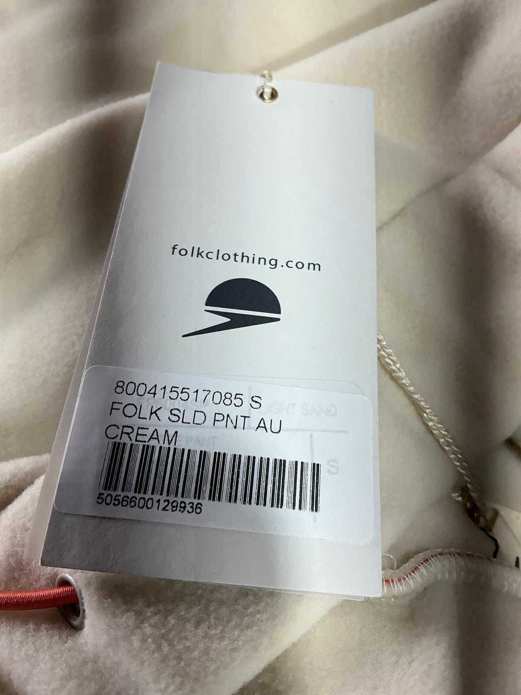 *NEW* Folk x Speedo Cream Colourblock Joggers Size S