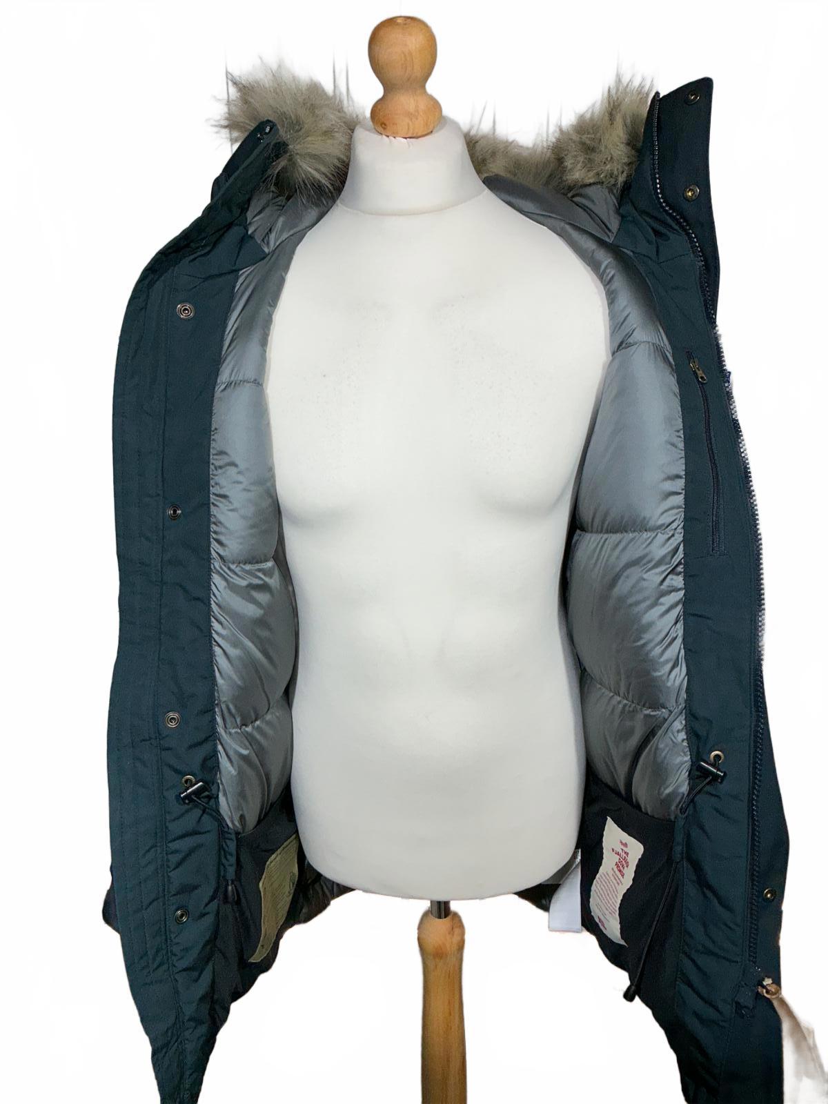 New Fjällräven Singi Men's Medium Hooded Down Parka Winter Jacket Waterproof