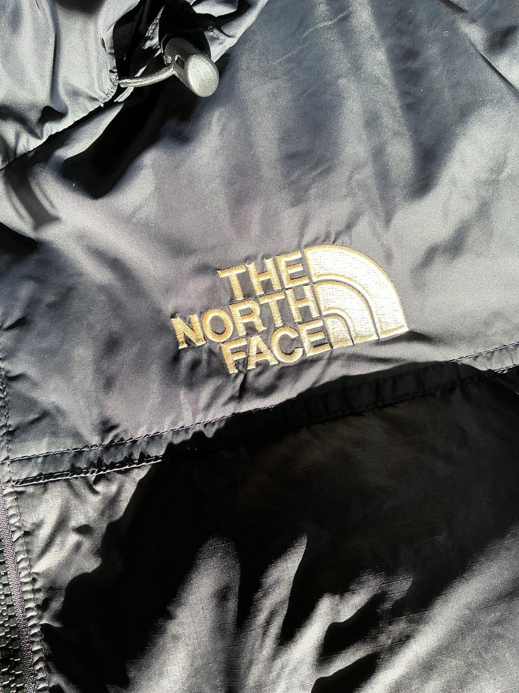 The North Face Men's Black Puffer Jacket with Hood