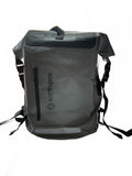 Earth Pak 35L Waterproof Roll Top Backpack Rucksack Grey