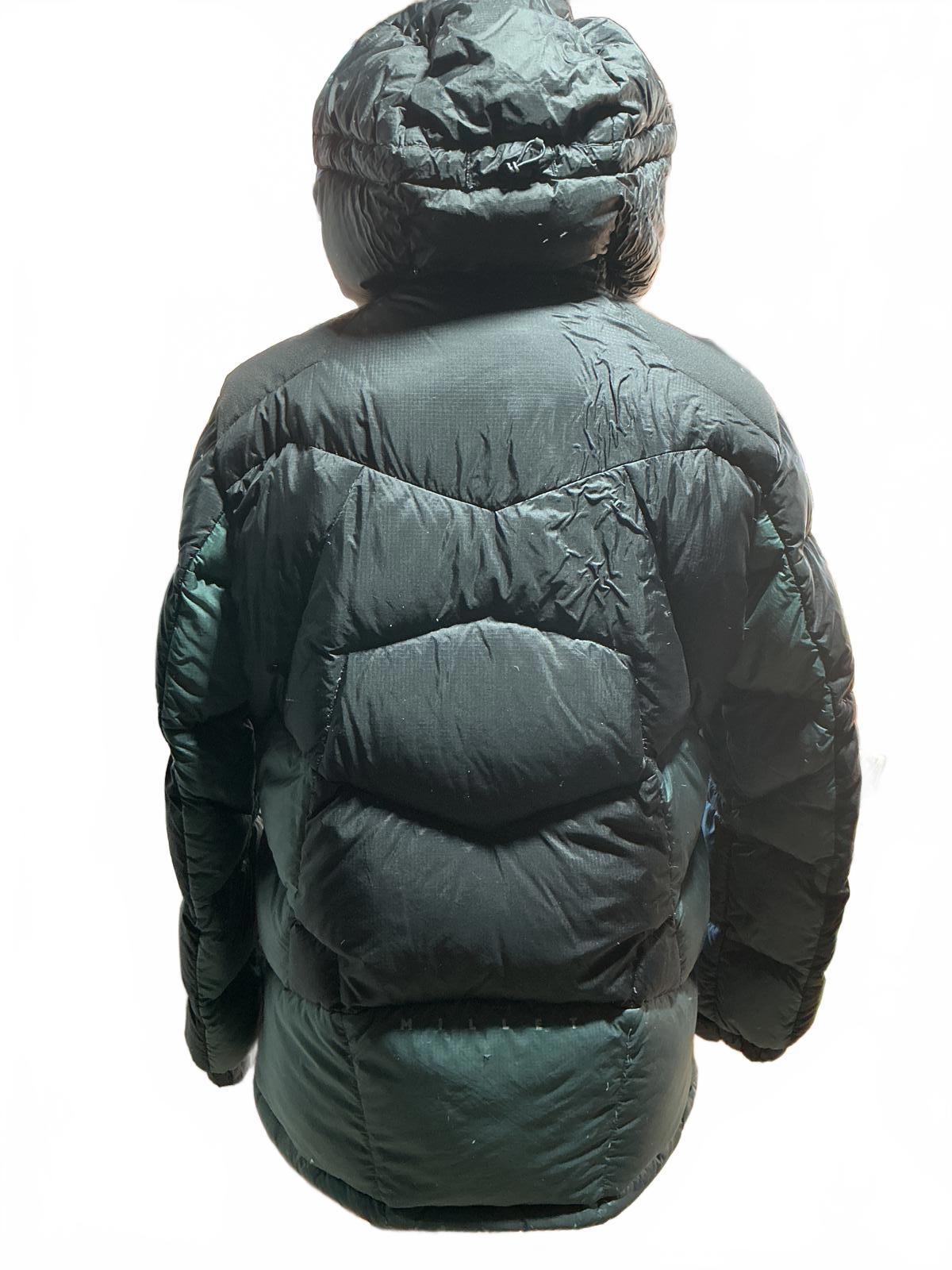 Millet Black Padded Winter Jacket Hooded Size Regular M Warm Outdoor