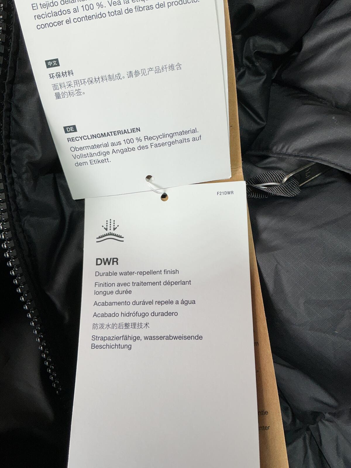 The North Face Black 1996 retro Nuptse Puffer Jacket Size Regular Xxl