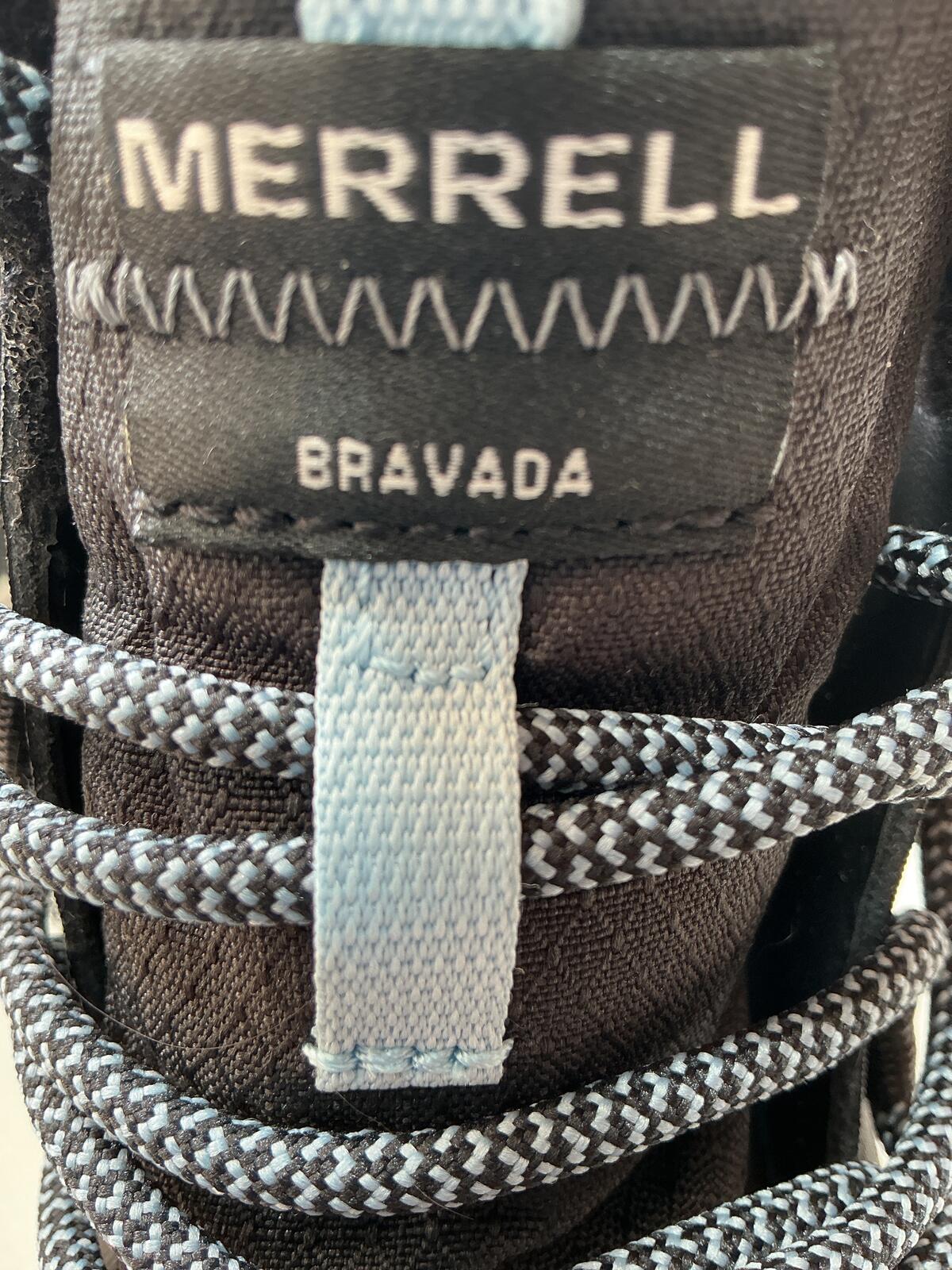 Merrell Bravada Ladies Waterproof Thermo Mid Black Hiking Boots Size UK 7