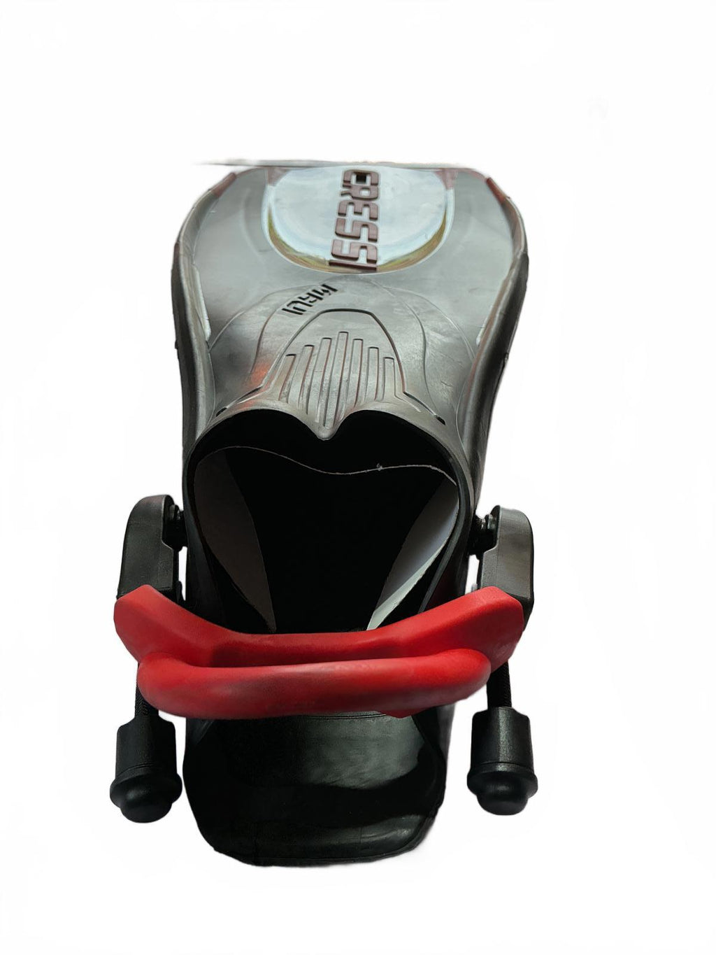 Cressi Maui Diving Swim Fins Adjustable Size  S-M 4-7 Black Red Comfortable