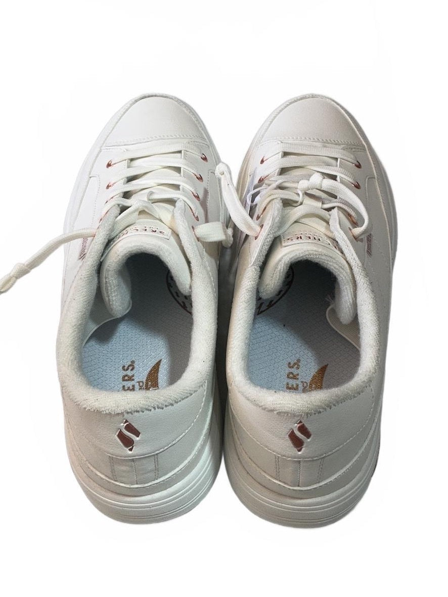 *NEW* Skechers Arch Fit White Trainer Shoes Size 8 UK Comfortable Support
