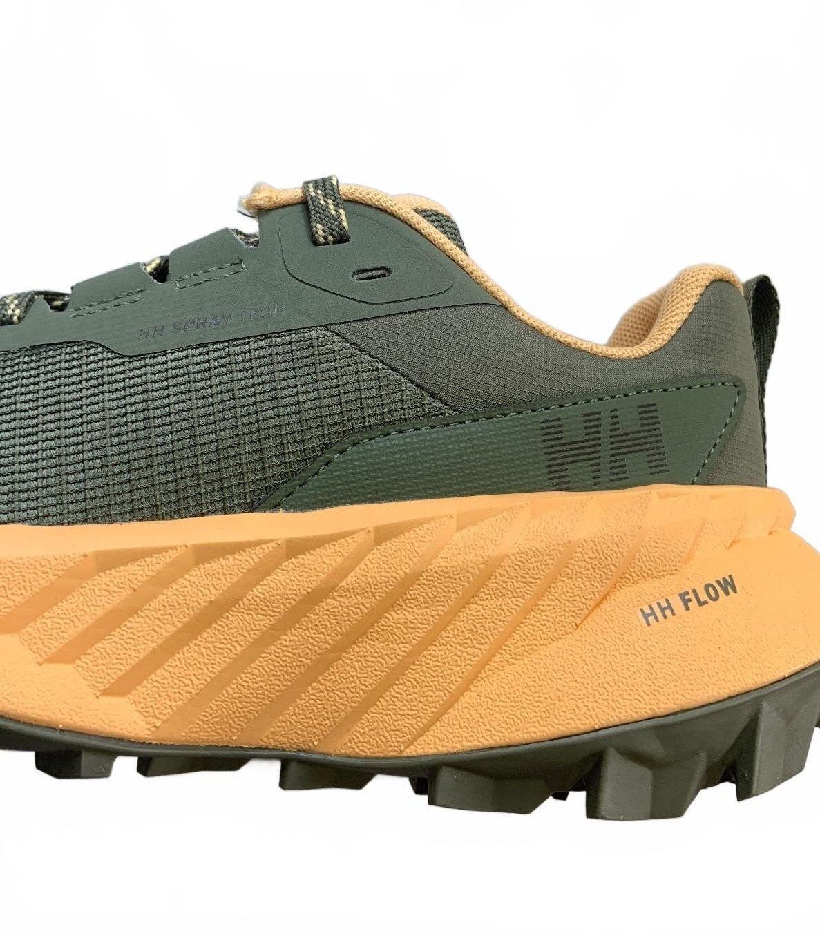 *NEW* Helly Hansen Ladies HH Flow Trail Running Shoes Green Orange UK Size 4