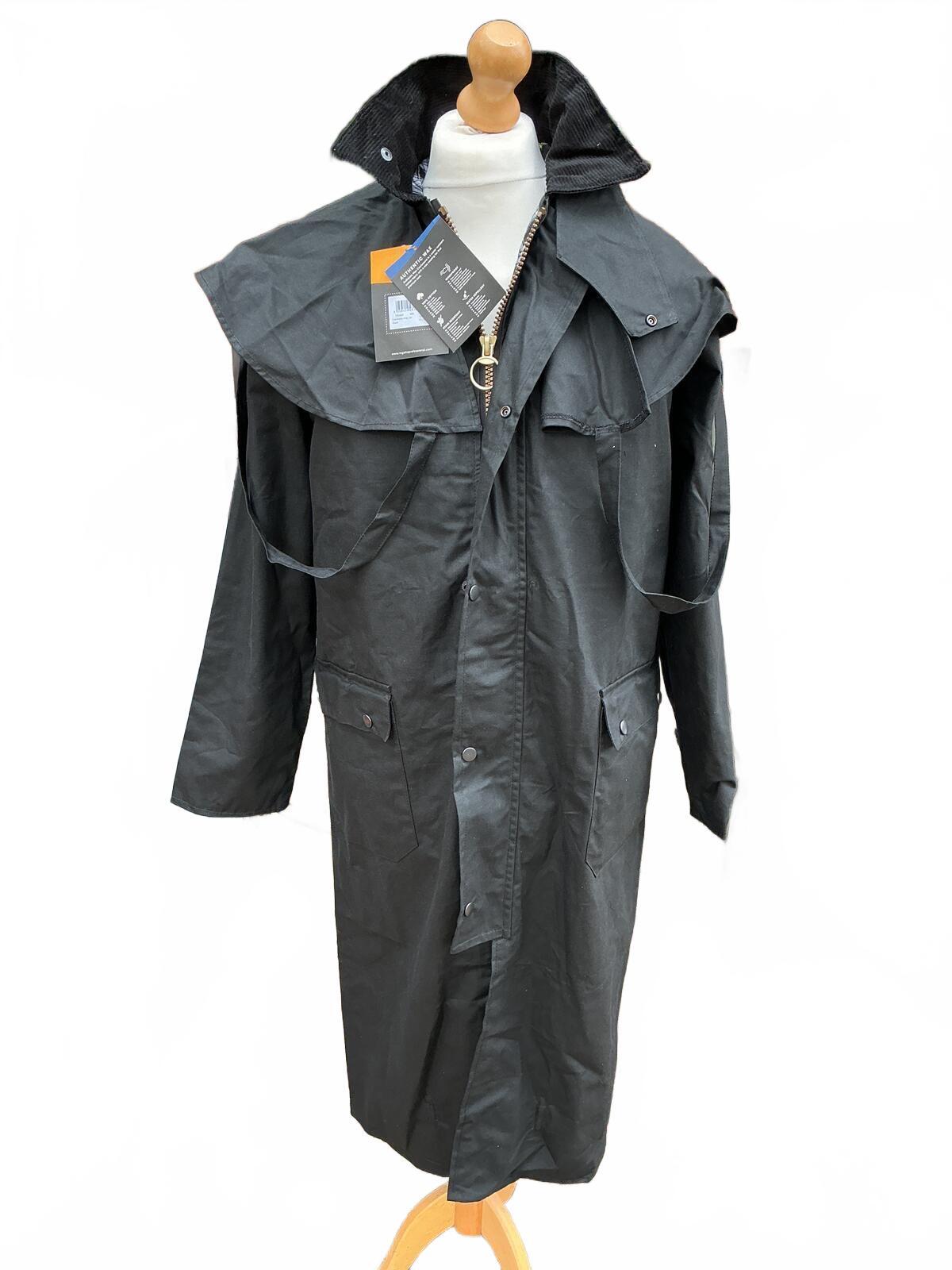*NEW* Regatta Professional Cranbrook Wax Jacket Black UK S / EU 48