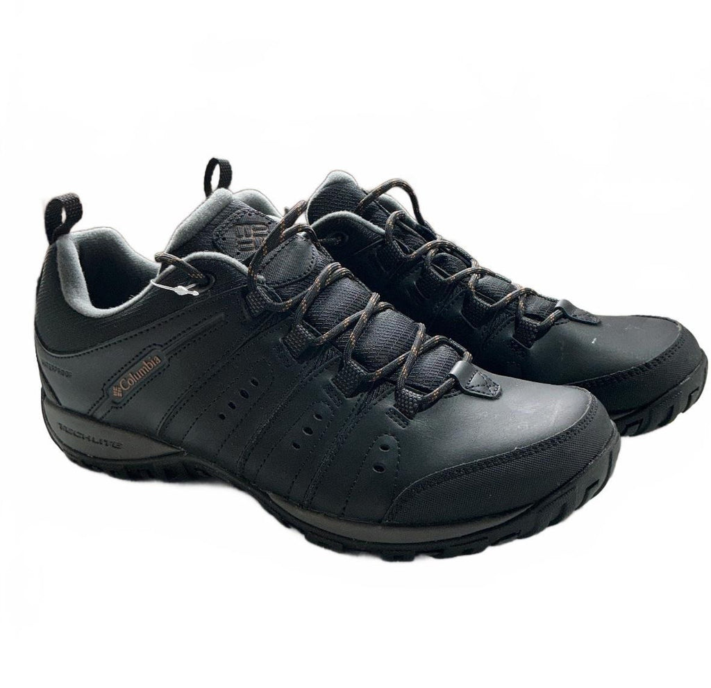 Columbia Woodburn 2 Black Hiking Shoes Size UK 9 Outdoor Trail Walking Trainers