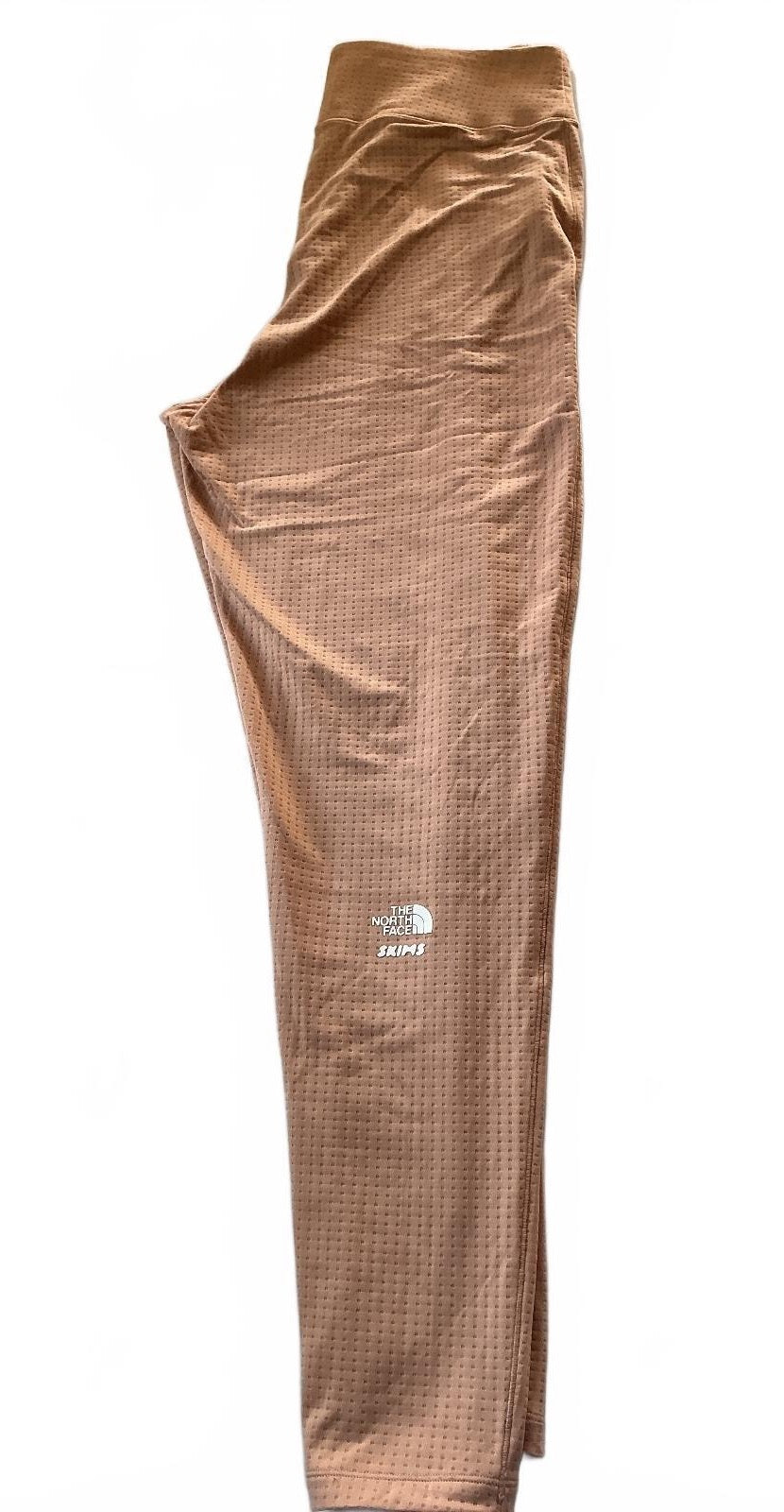 The North Face x Skims Refina Dotknit Women's Beige Leggings Size XL