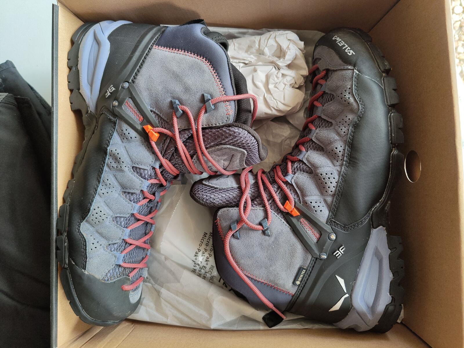 Salewa Alp Trainer Mid Gtx  Hiking Boots Size UK 11.5 Durable Outdoor Footwear
